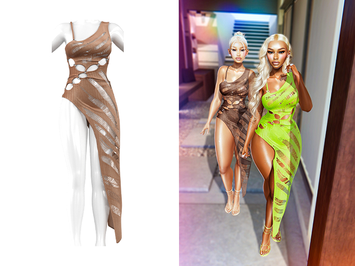 [Brior] Miami Dress - (Nude)