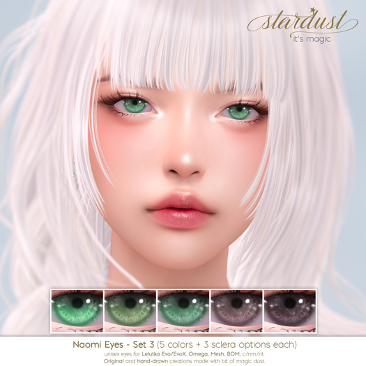 Stardust - Naomi Eyes - Set 3
