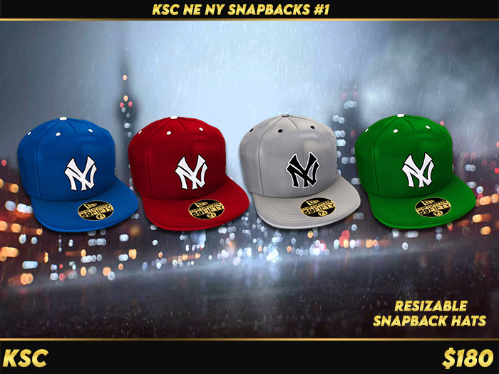 KSC NE NY SNAPBACKS #1
