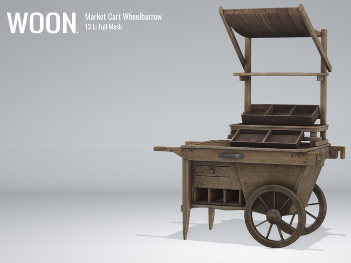 WOON. - Market Cart Wheelbarrow