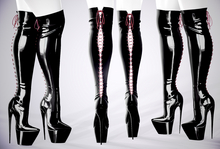 Ahuela Thigh Boots Latex 