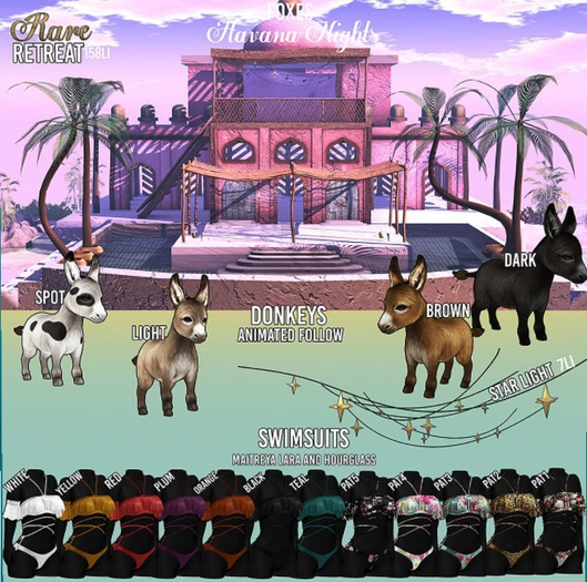 Foxes - Havana Nights - Retreat RARE