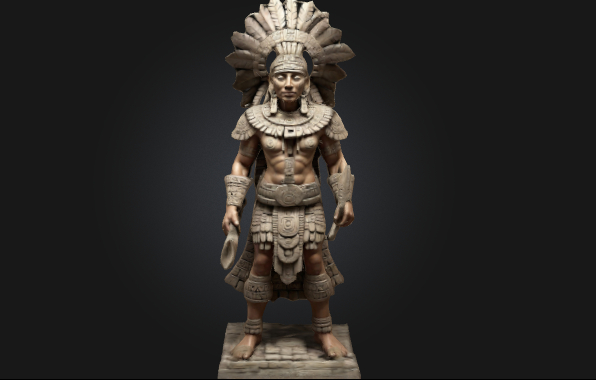 Aztec sculpture