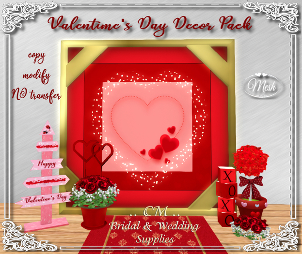 CM..Valentine's Day Decor Pack