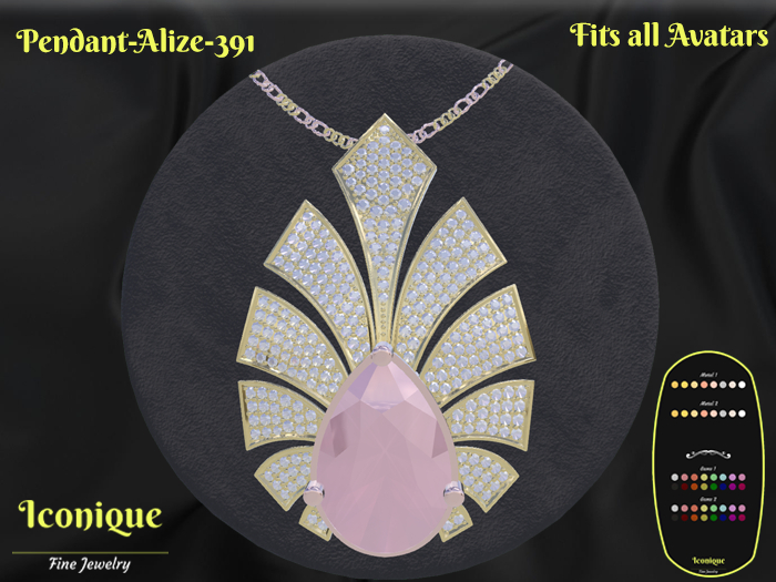 Pendant-Alize-391 - Jewelry Box