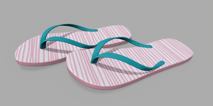PILOT - Flip Flops [Pink/Teal]