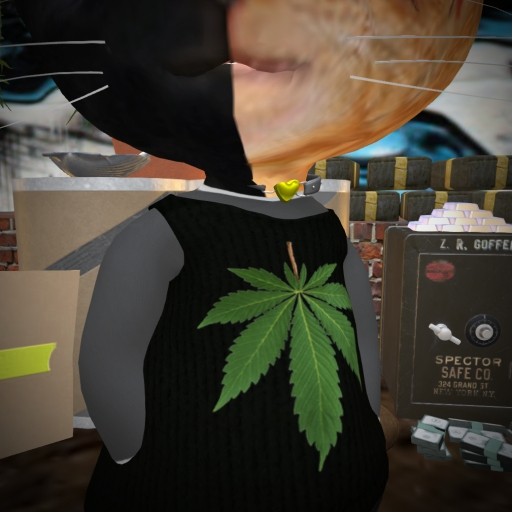 .::KS::.Dinkie-Tanktop-black-riffled-weed