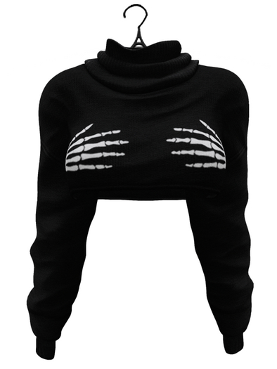 aprelle meghan sweater skeleton