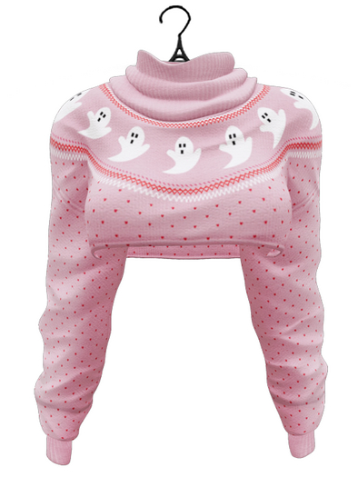 aprelle meghan sweater ghostspink