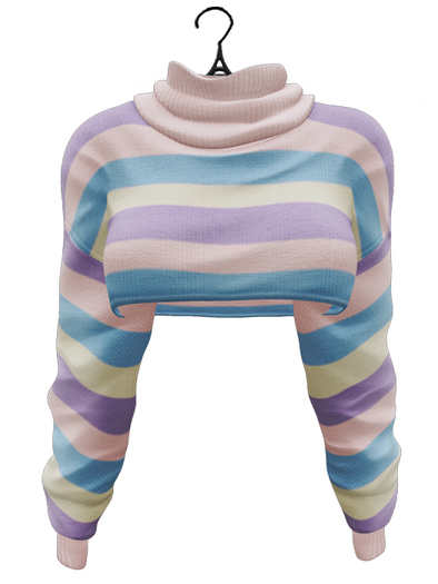aprelle meghan sweater pastelstripe