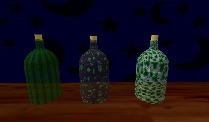 st patricks day bottles