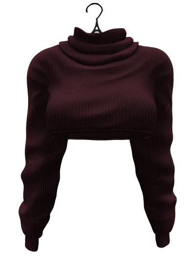 aprelle meghan sweater burgundy
