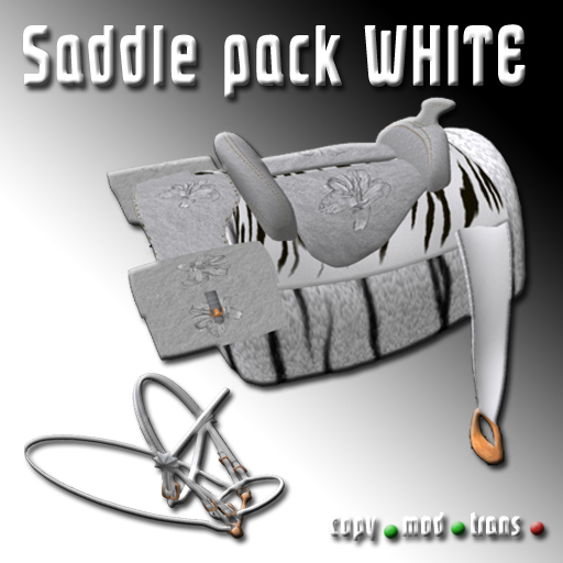 Saddle Pack White
