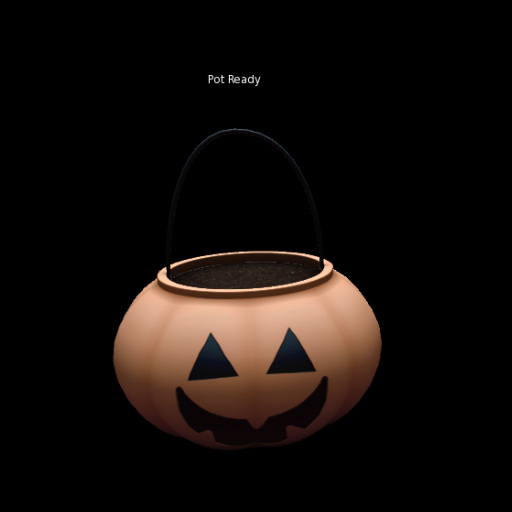 Potted ~ LE Spooky Treats Succulent Pot