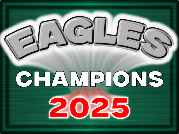 * PHILADELPHIA EAGLES - Champions 2025 * Resize Menu