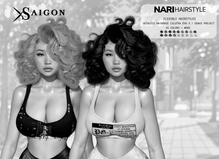 SaiGon - " Nari Hairstyles " DEMO