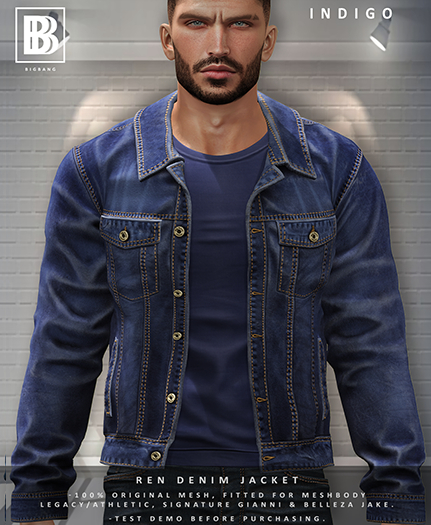 [BB] Ren Denim Jacket - Indigo