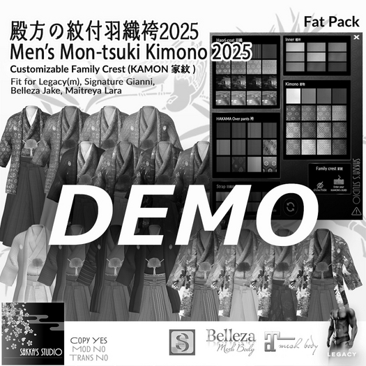 Ss.Mon-tsuki Kimono - DEMO