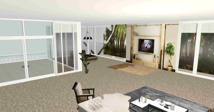 Milo skybox with texture change windows 