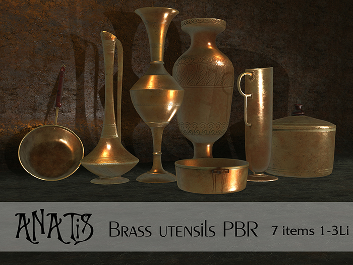 ANATiS - Brass utensils PBR          