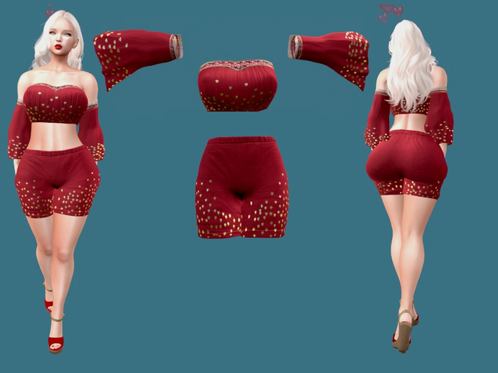 Starla hearts Shorts ~ Maitreya