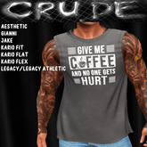 Give me coffee and no one gets hurt Men's T-Shirt (MT3) <Wear Me>