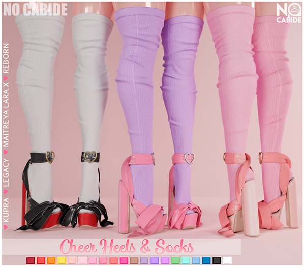 No Cabide :: Cheer Heels & Socks [HUD] 