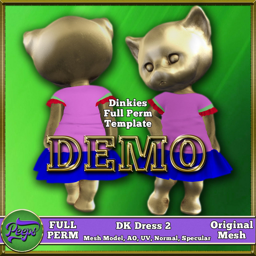 Peeps FP Dinkies DK Dress 2 DEMO