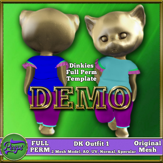 Peeps FP Dinkies DK Outfit 1 DEMO