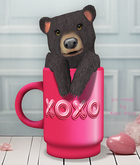 MOoH! Love mug bear XOXO ( No 5 ) - RESIZABLE ❤️ SALE ❤️