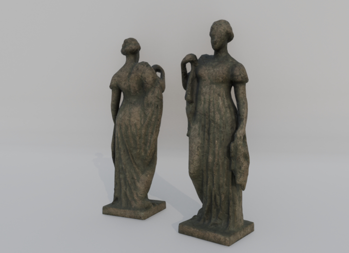 Statue S01 Full Perm Mesh