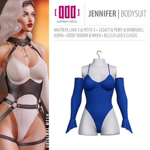 [ADD] Jennifer Bodysuit - BlueDark