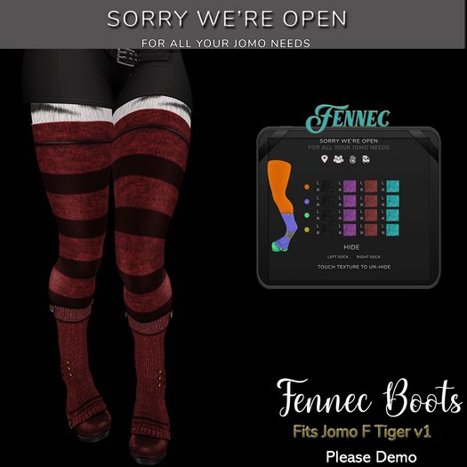 SWO FENNEC BOOTS FOR JOMO F TIGER V1