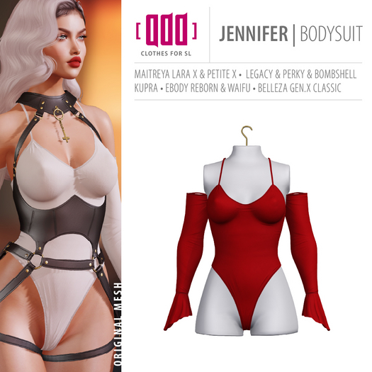 [ADD] Jennifer Bodysuit - Red