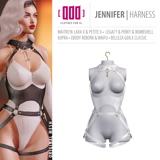 [ADD] Jennifer Harness - White