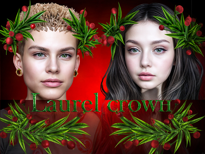 InStyle -Laurel crown -100% Mesh-v3