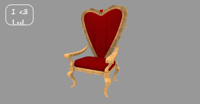 Full Perm Heart Throne