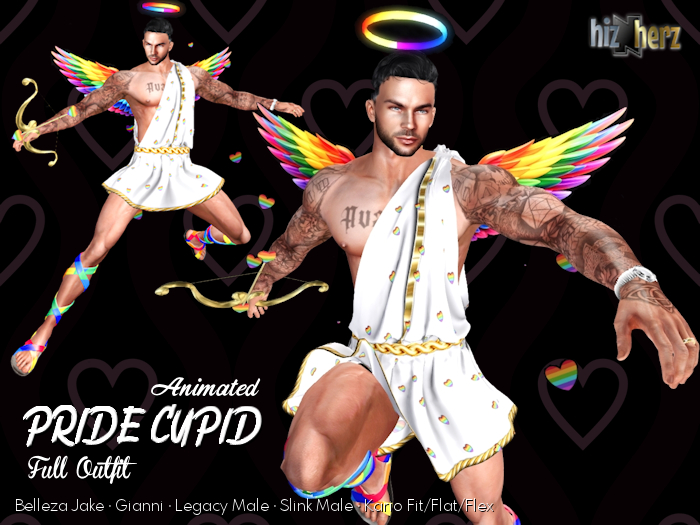 hizNherz Men's Pride Cupid (Animated)