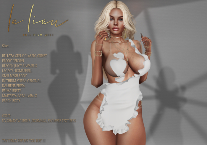 **LeLi**194**Dress**FULL PERM MESH