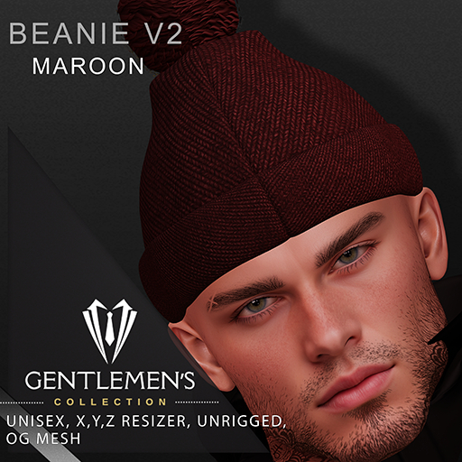 [GC] Beanie V2 Maroon
