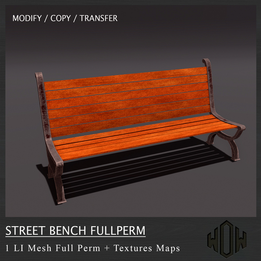 WoW Street Bench FULLPERM