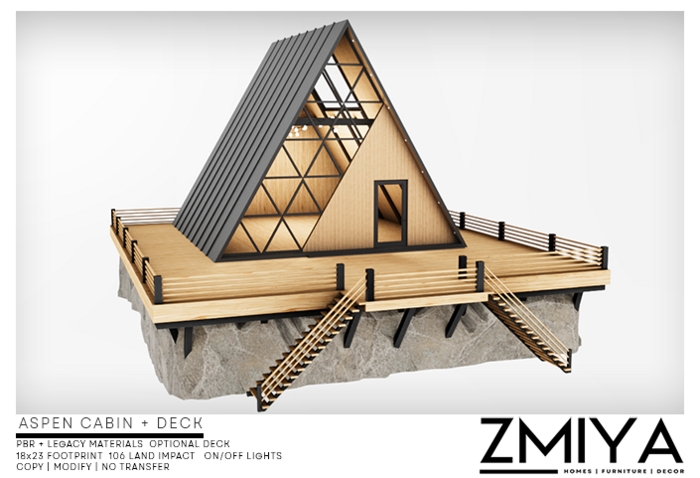 ZMIYA Aspen Cabin + Deck