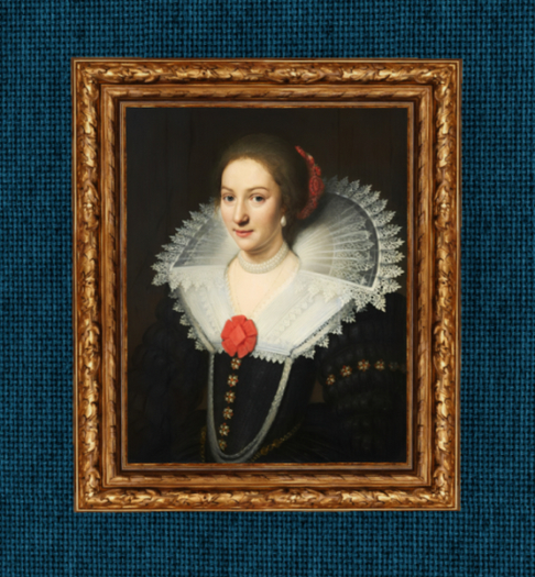 Portrait Of A Lady With Pearls