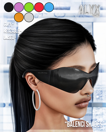 ALYX. Balenci Shades (Fat-Pack)