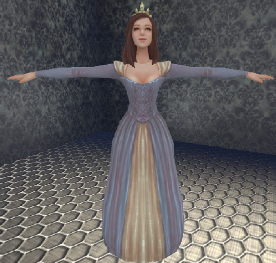 FP Princess Bento with gown female avatar