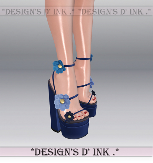 Haru Heels Blue night