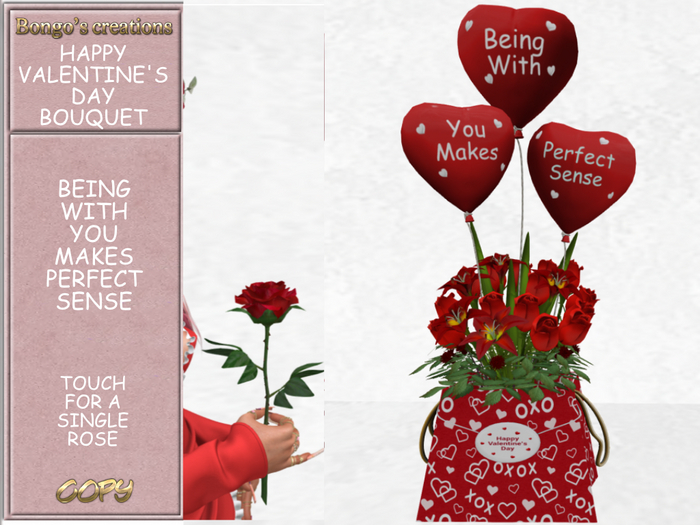 BMC5540 - BEING WITH YOU MAKES PERFECT SENSE BOUQUET