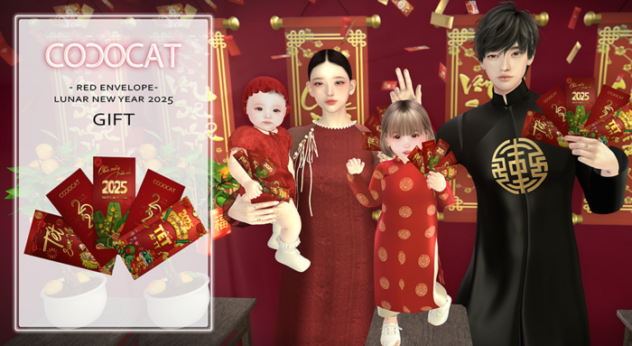 .cococat. GIFT Red envelope - Lunar new year 2025
