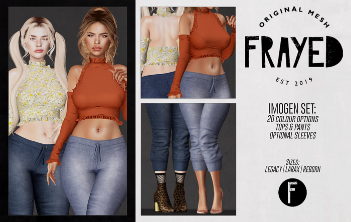 Frayed - Imogen Pants - Fatpack