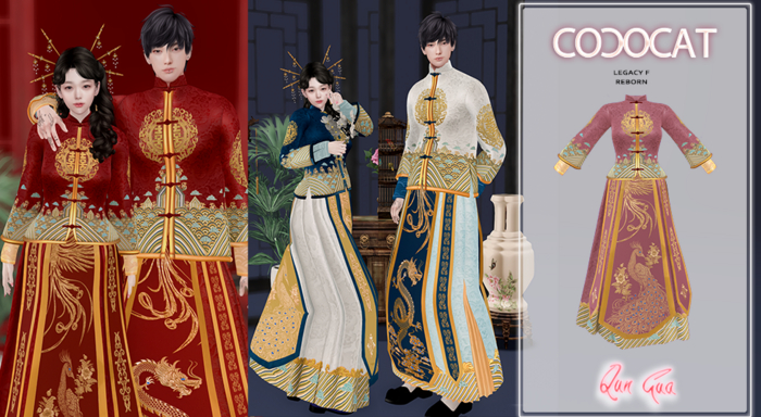 .cococat. Qun Gua - Rose